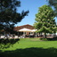 Clubhausterrasse im Frühling Clubhausterrasse im Frühling