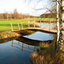 Bahn 9: Blick vom Teich links Richtung Abschlag Bahn 9: Blick vom Teich links Richtung Abschlag