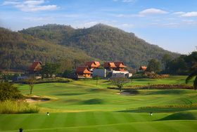 Club house view Banyan Golf Club, Hua Hin