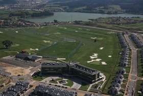 Aerial picture Club de Golf los Balagares