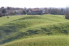 Golf B. Green de Villennes/Seine