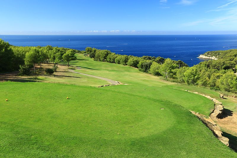 Der Golfplatz Dolce Fregate Provence