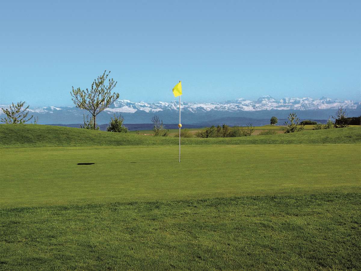 Golfclub Obere Alp - Blick auf die Alpen