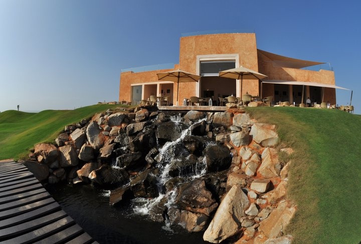 Waterfall at Clubhouse
