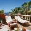 Terrasse einer Suite