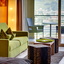 Blick nach meran von der Wellnesssuite im la maiena Blick nach meran von der Wellnesssuite im la maiena