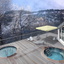 Hot Pots vor dem Schwimmbad