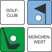 Golfclub München-West Odelzhausen e.V. (Logo)