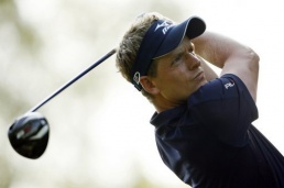 Donald (pictured) was one shot clear of first round leader Danny Willett when he finished his round Donald tops Wentworth leader board