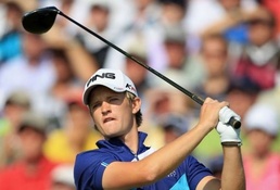 20-year-old Tom Lewis was in trouble early in his second round with two bogeys English amateur golfer stumbles in British Open