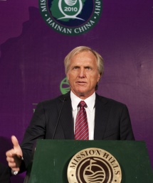 Greg Norman zieht es nach China Geschäftsmann Norman zieht es nach Peking