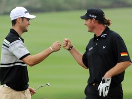 Das Duo Kaymer und Cejka überzeugte in China Golf: Kaymer/Cejka Zweite beim Weltcup