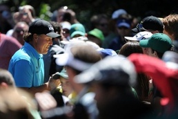 Defending champion Phil Mickelson is favourite for this year's Masters tournament Golf's greatest tee off in Masters at Augusta