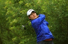 Bae took just under 10 hours to complete the round Golfer Bae leads in weather-hit S. Korea