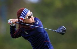 Golfer Wie carries early US Solheim Cup hopes