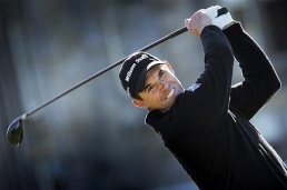 Padraig Harrington Harrington, Furyk share Grand Slam of Golf lead