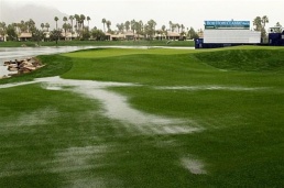 A view of the Palmer Private Course Heavy rains in desert wash out US PGA play