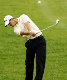 Martin Kaymer bei den Wales Open 2008 Kaymer rollt das Feld von hinten auf