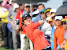 Sandra Gal kletterte auf den 25. Platz Profigolferin Gal in Mexiko leicht verbessert