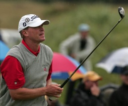 Der US-Amerikaner Steve Stricker Stricker triumphiert in Harrison