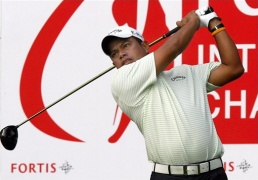 Prayad Marksaeng Thailand golfers maintain grip at Fortis International Challenge