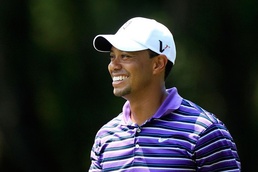 Tiger Woods smiles during a practice round at TPC Sawgrass in Ponte Vedra Beach, Florida, in May Tiger's replacement says no one can replace Tiger
