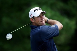 Lee Westwood of England hits a shot during a practice round Westwood has Major confidence despite near misses