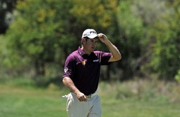 Lee Westwood of England greets the crowd Westwood stretches lead at Sun City