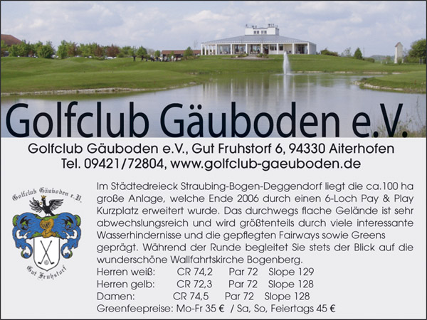 <a href="/es/club/gaeuboden-golf-club-ev/">Gäuboden Golf Club e.V.</a> – Oferta