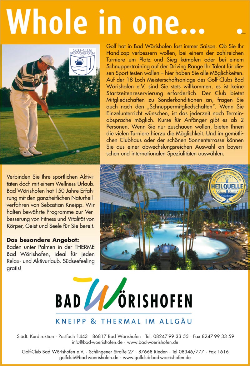 <a href="/club/golf-club-bad-woerishofen-ev/">Golf-Club Bad Wörishofen e.V.</a> - Promotion