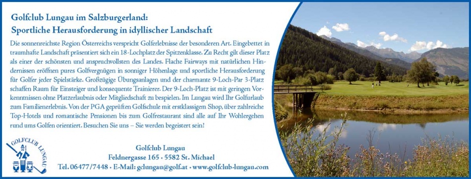 <a href="/club/golfclub-lungau/">Golfclub Lungau</a> - Promotion