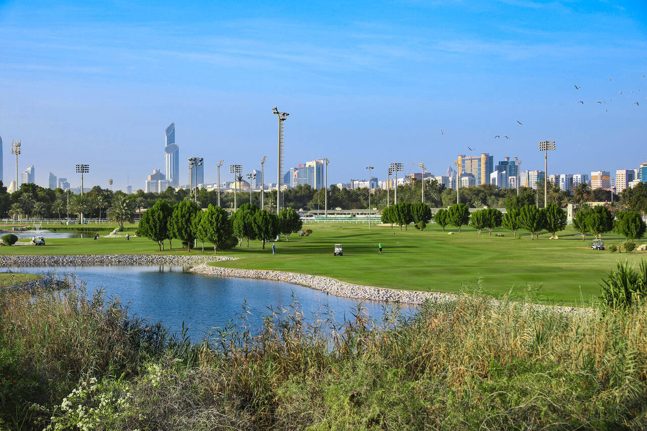 Abu Dhabi City Golf Club, Abu Dhabi, UAE, United Arab Emirates