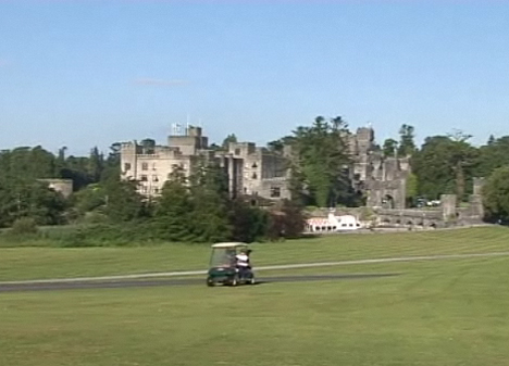 Ashford Castle in the background