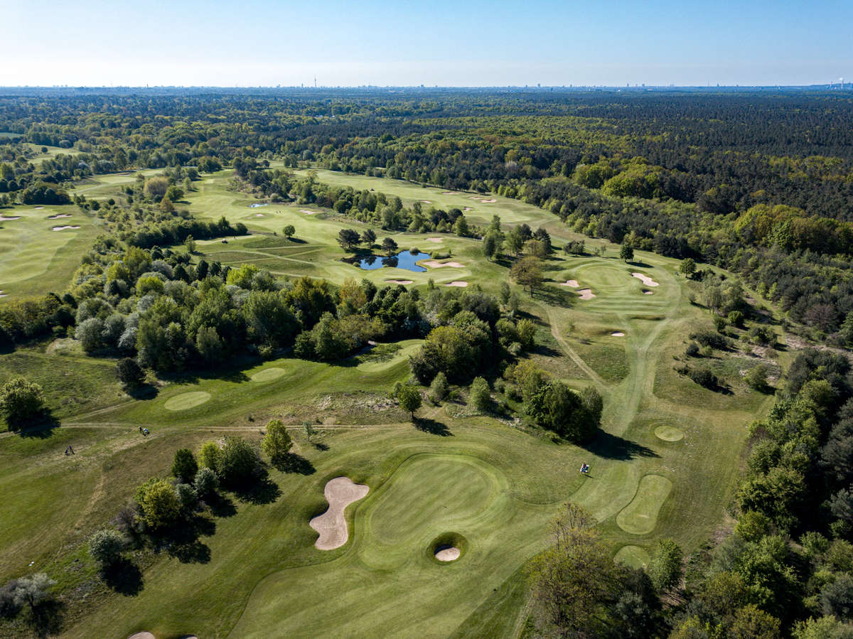 View over the West Course towards Berlin