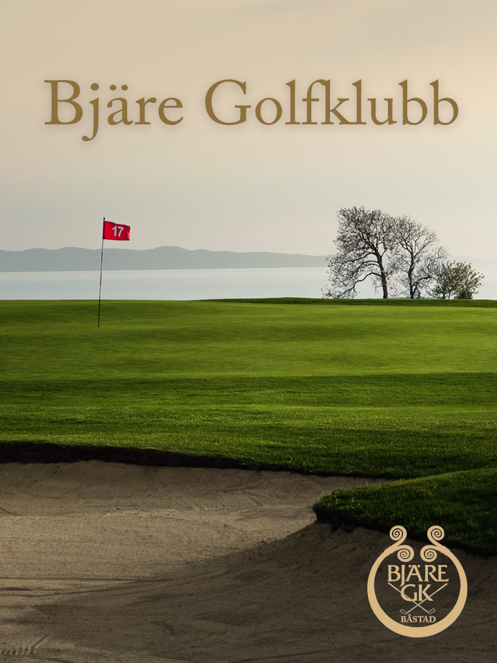 Green 17 with view over Skälderviken