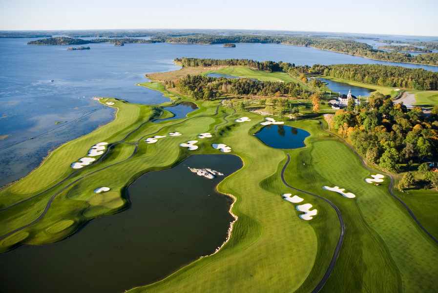 Bro Hof Slott Golf Club, Bro, Schweden Albrecht Golf Führer