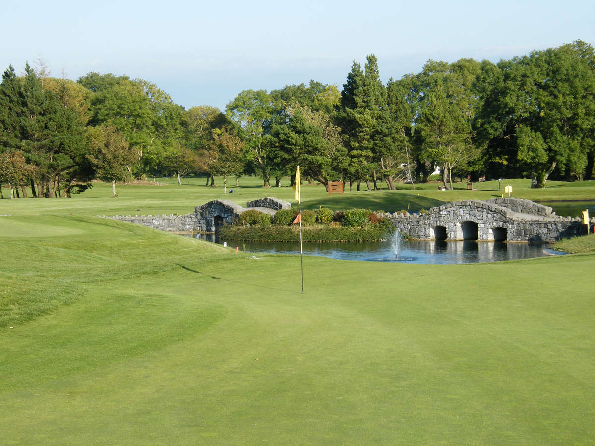 The 16th Green at Castlebar Golf Club