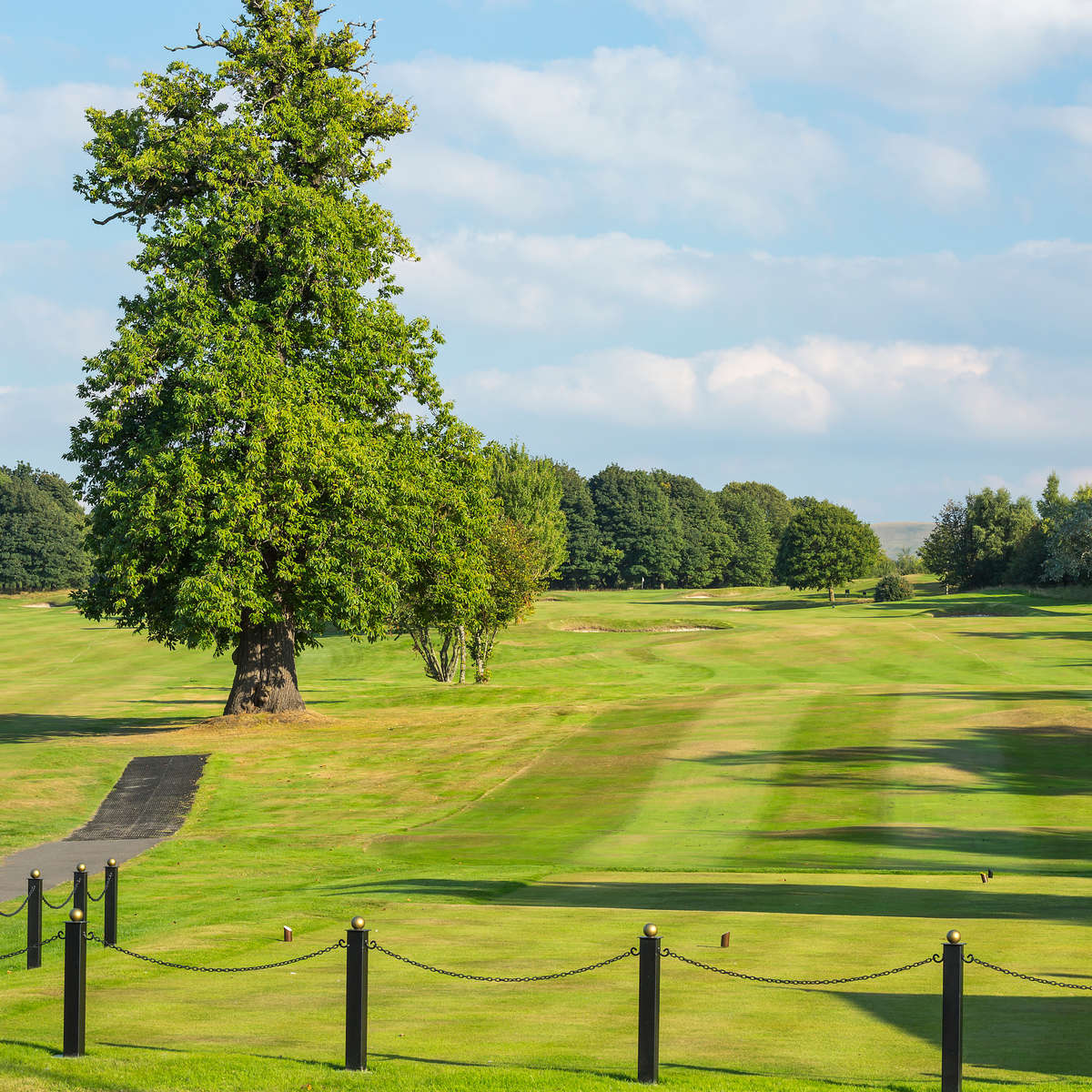 East Course 1st hole