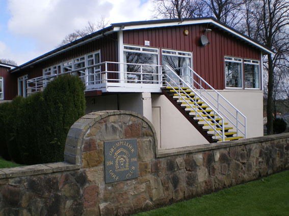 Clubhouse & 1st Tee