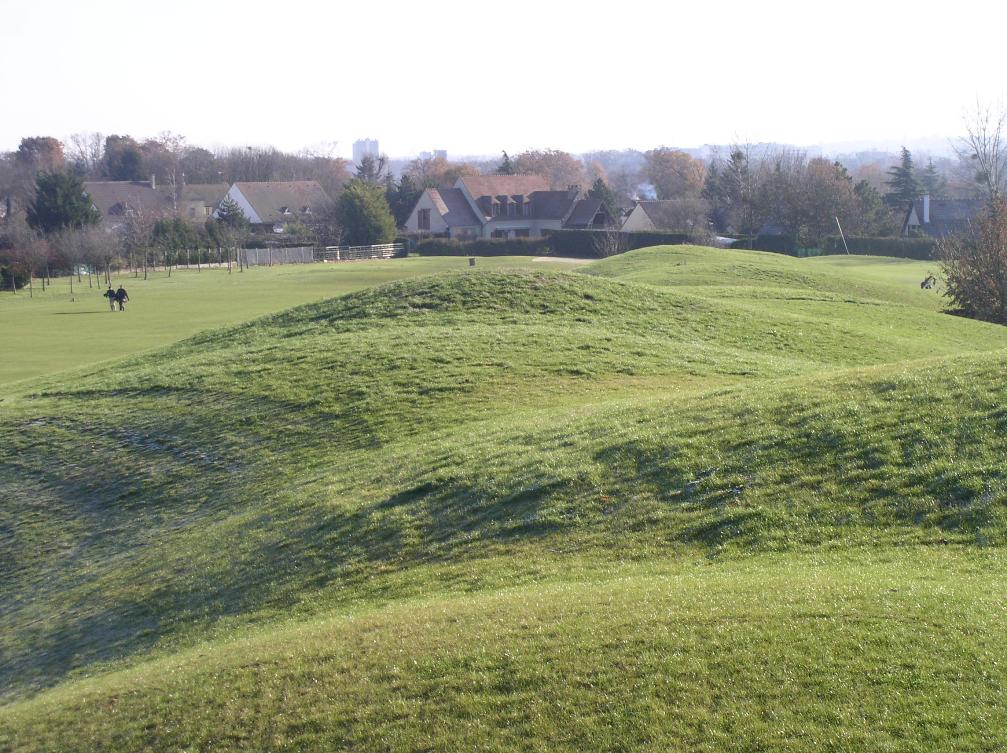 Golf B. Green de Villennes/Seine