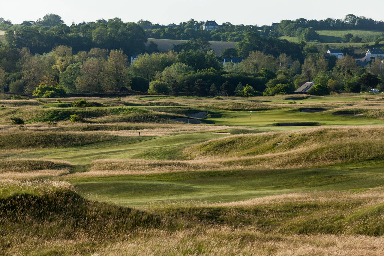 Golf Club de Granville, Breville-sur-Mer, Frankreich ...