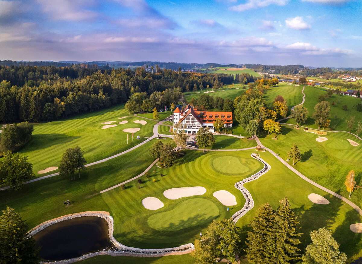 Clubhaus und Hotel, GC Bodensee Weissensberg