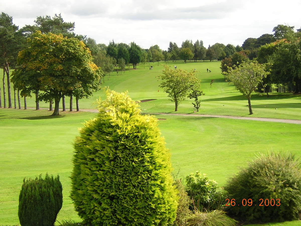 9th and 18th green