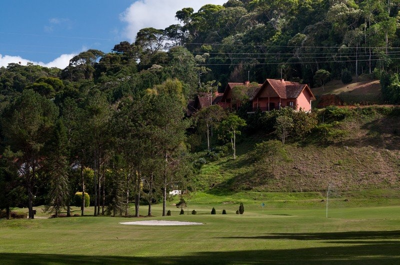 Golf course and chalet