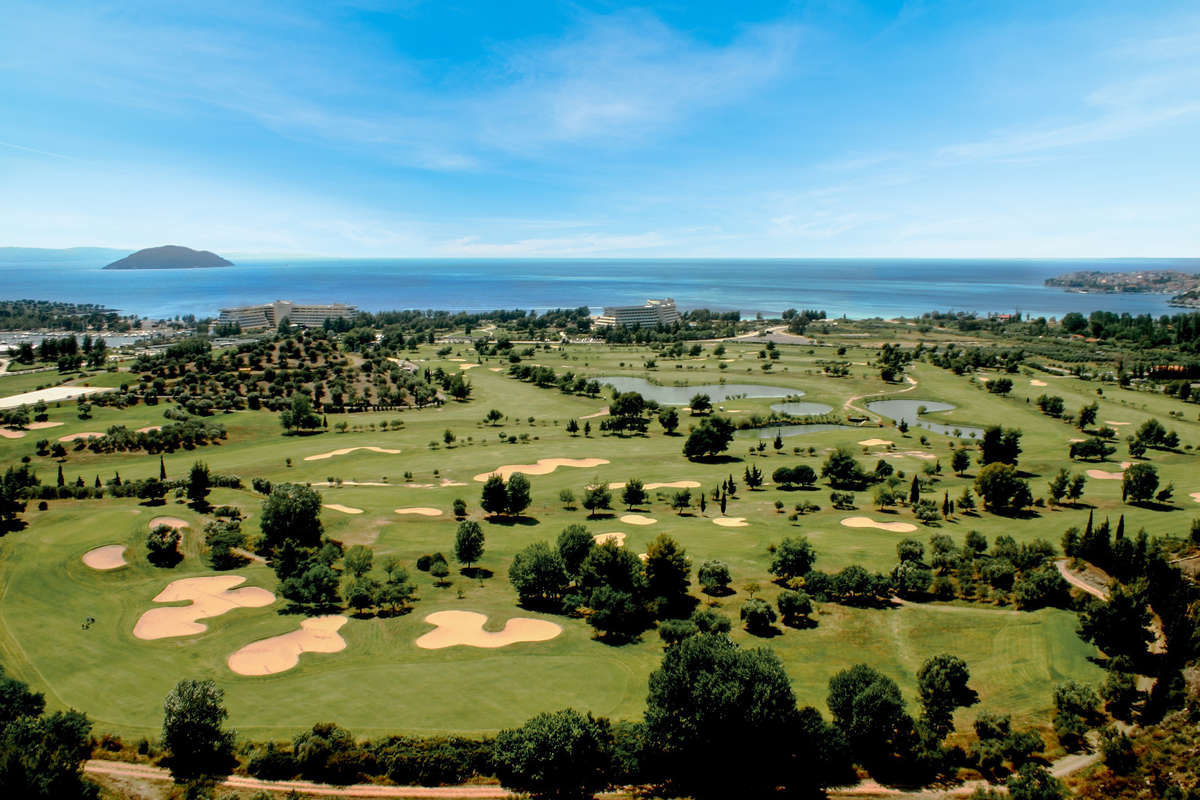 Porto Carras Golf - Aerial2