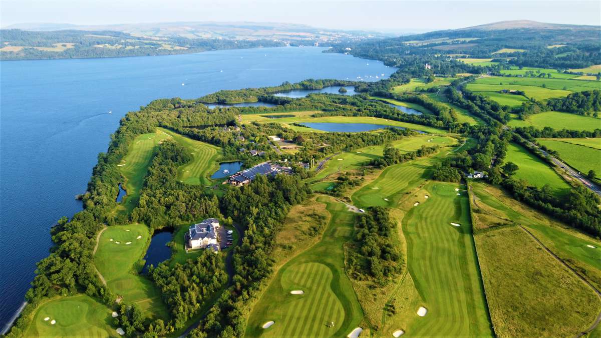 The Carrick Golf Course, Loch Lomond, Großbritannien Albrecht Golf Führer