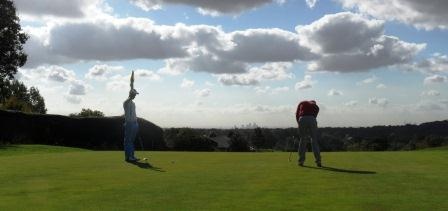 Wonderful Course with amazing views of the London Skyline