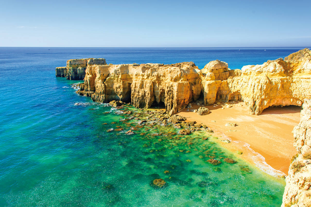 Golf Holidays in the Algarve (Cliffs near Albufeira)