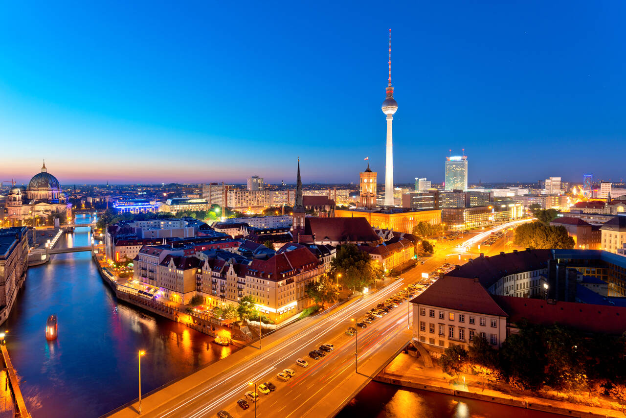 Golf Holidays in Berlin and Brandenburg (Berlin Skyline)