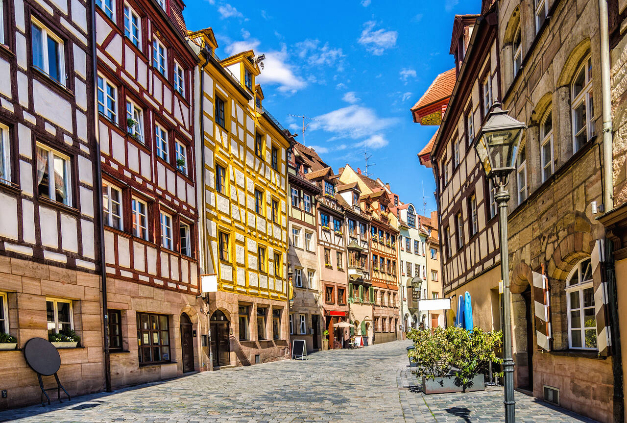 Golfurlaub in Franken (Altstadt von Nürnberg)